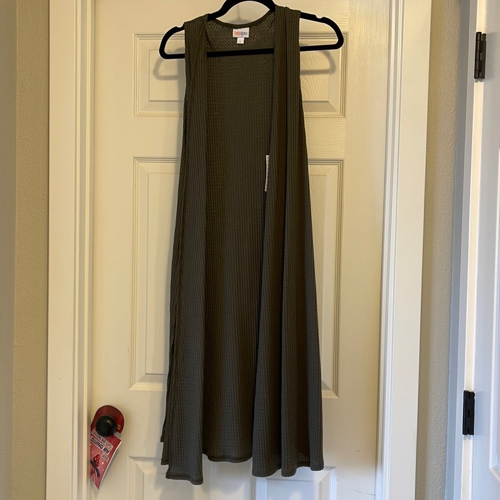 Olive green lularoe joy size small